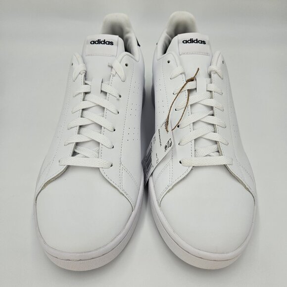 adidas Advantage Men's Tennis Cloud White GZ5299 Low Top Shoes Size 11 NEW - Picture 9 of 12